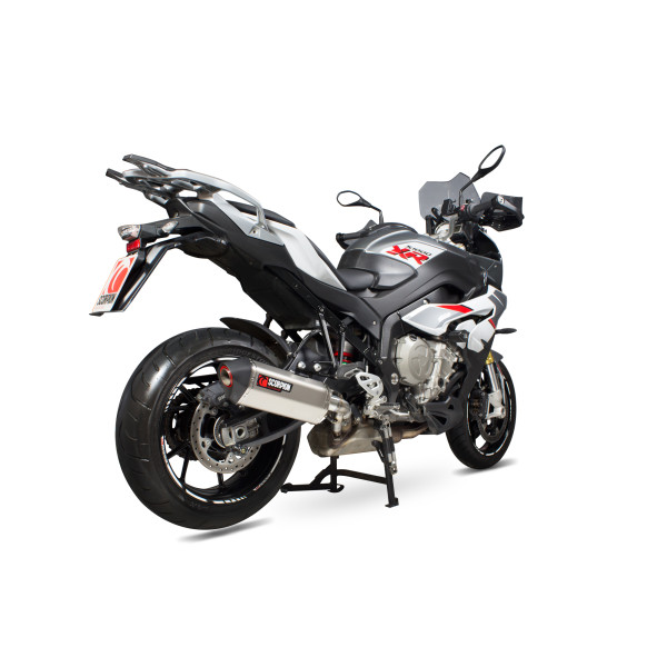 Scorpion Exhaust BMW S1000 XR 2015 - 2019 Serket Parallel Slip-on Titanium Sleeve
